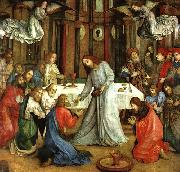 The Institution of the Eucharist Joos van Ghent